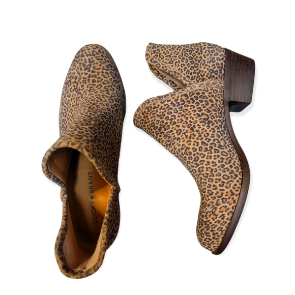 Leopard Print Booties - Picture 3 of 3